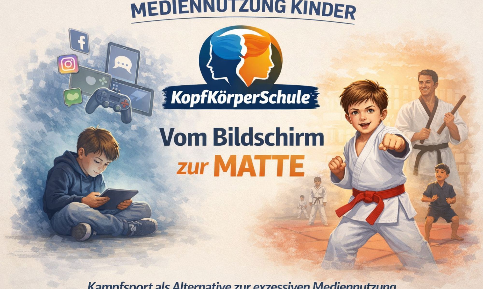Mediennutzung Kinder: Vom Bildschirm zur Matte
